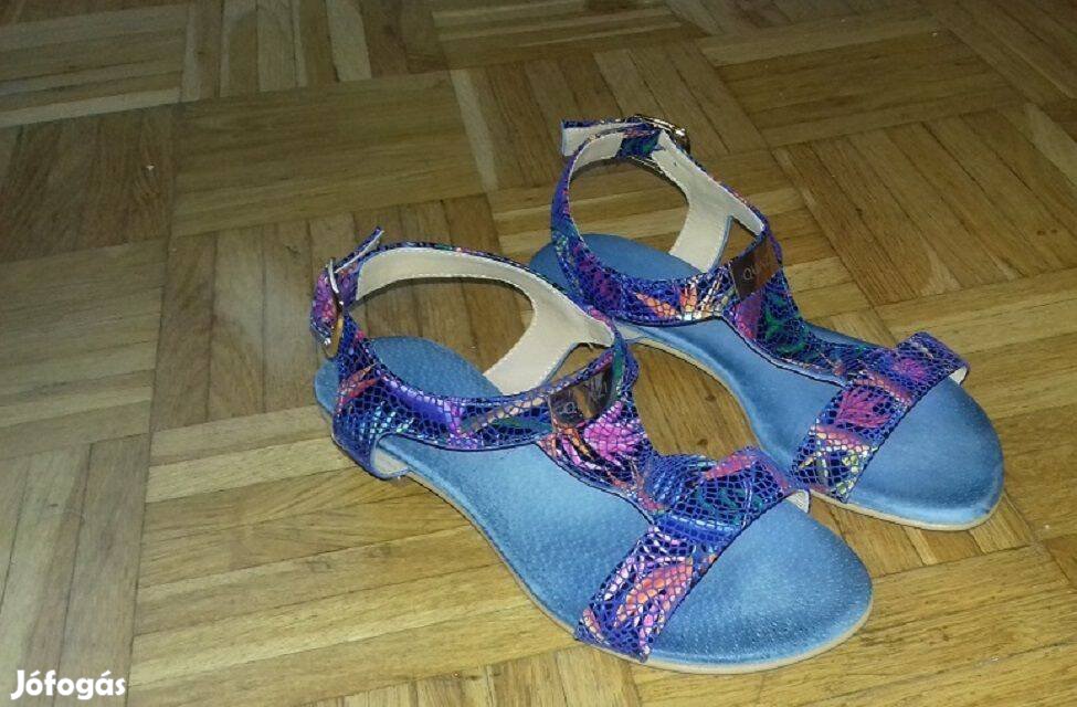Quazi női elegáns bőrszandál új