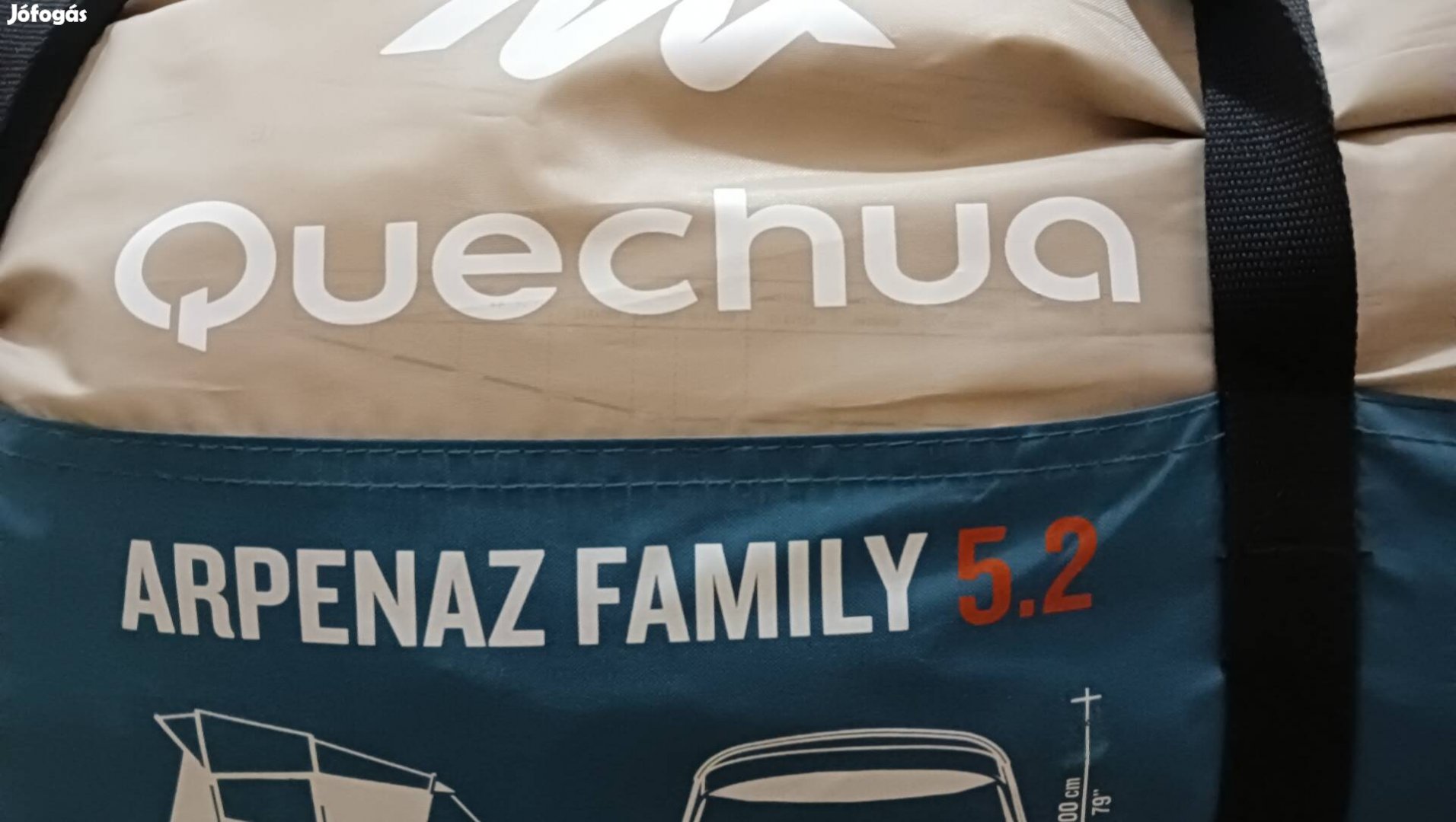Quechua Arpenaz Family 5.2 családi sátor kitűnő állapotban 