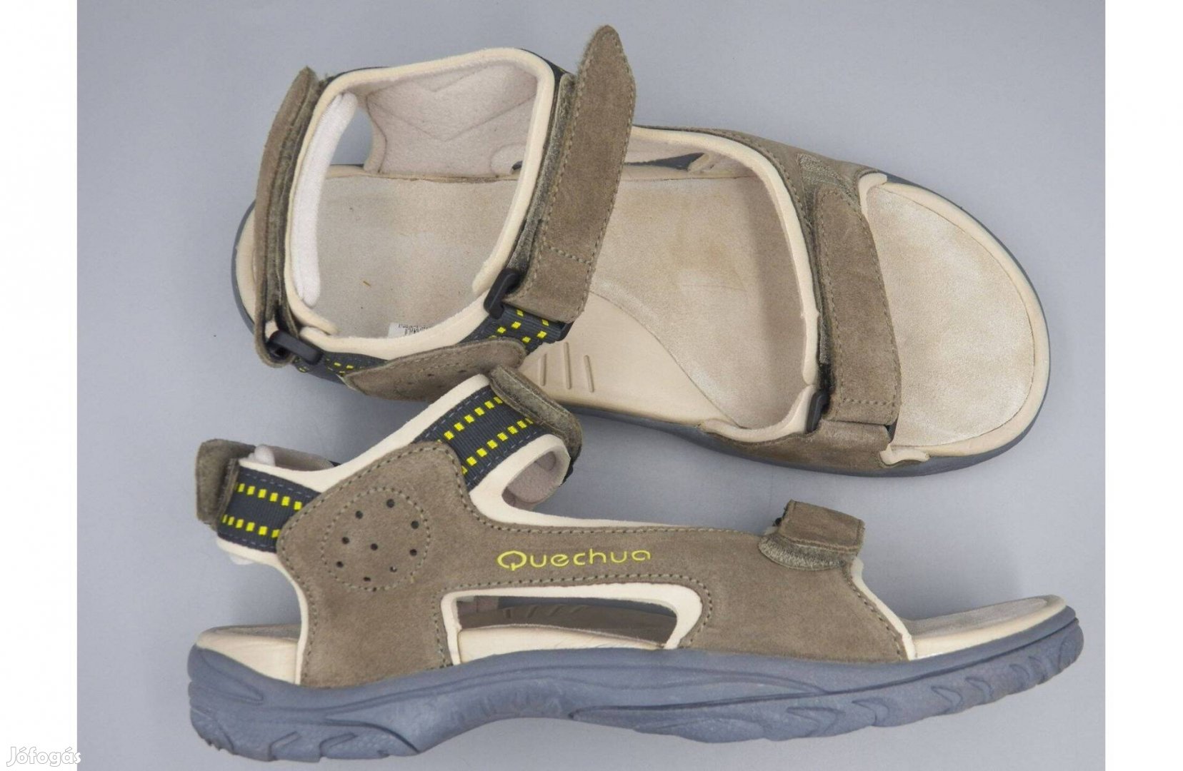 Quechua bőr sportos szandál, 42 / 42,5, újszerű
