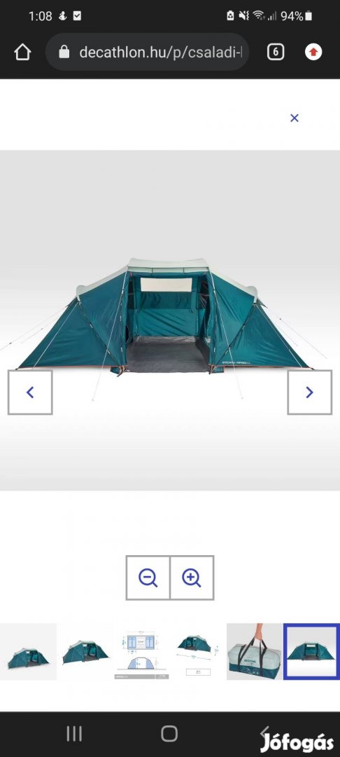 Quechua decatlan sátor 