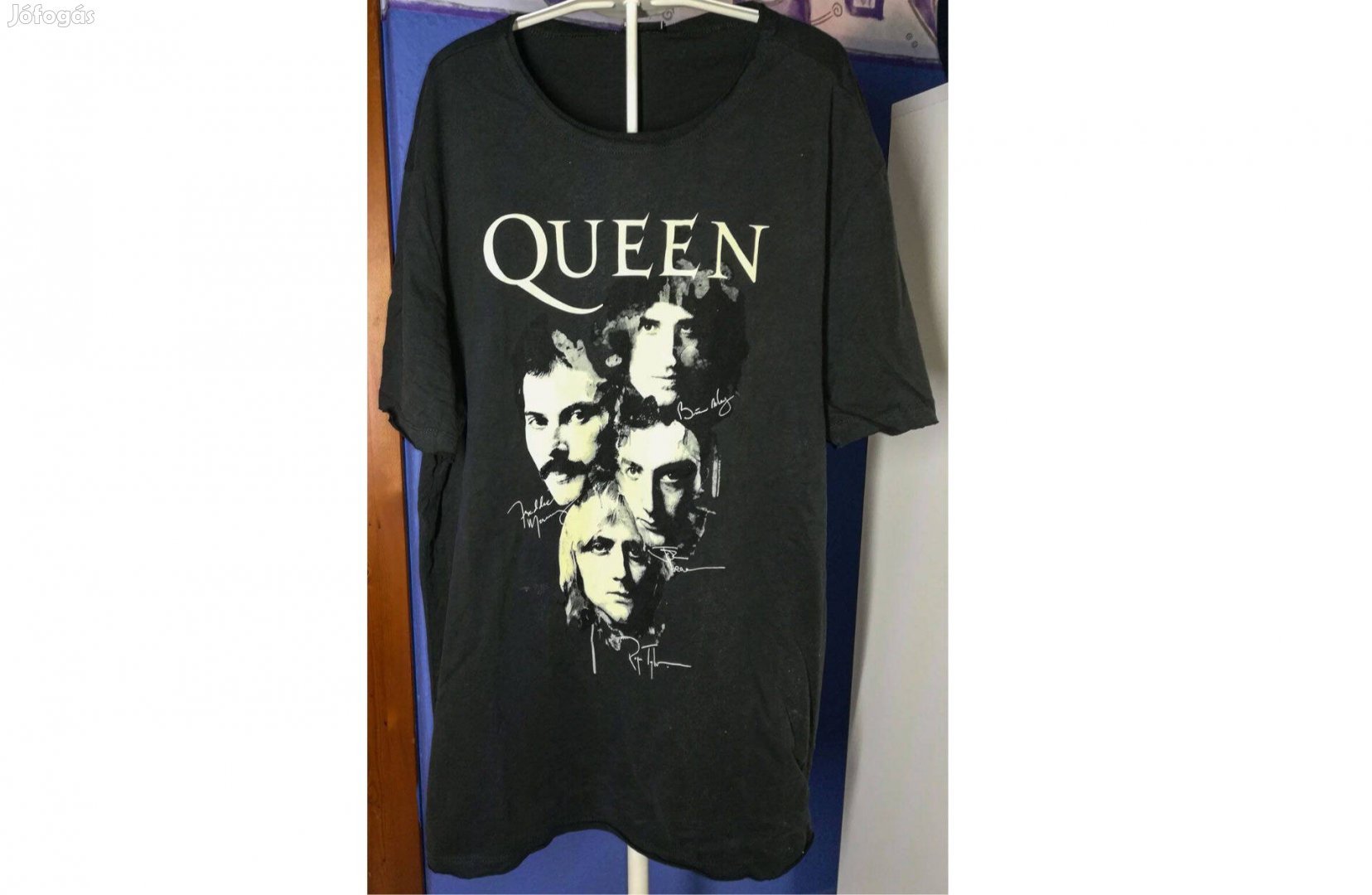 Queen Autographs eredeti Amplified rajongói póló (2XL)