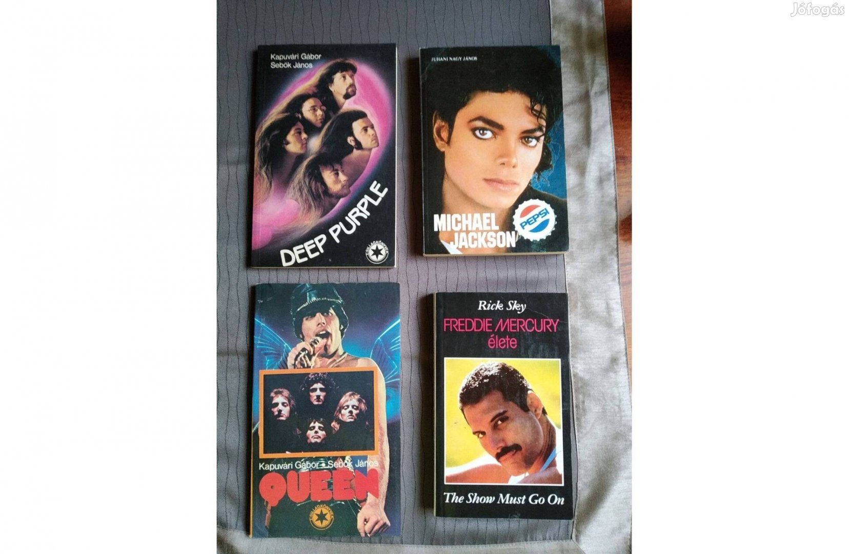 Queen Freddie Mercury könyvek
