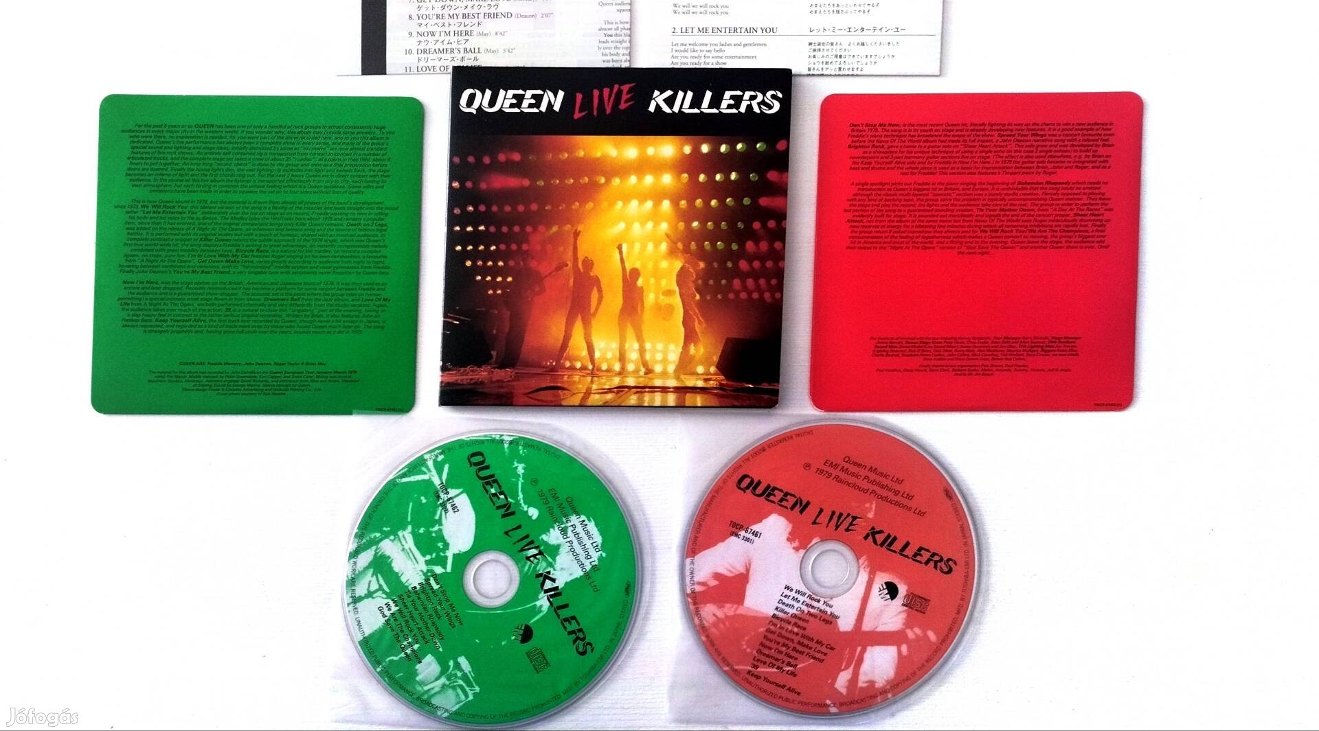 Queen Japán mini LP cd-k