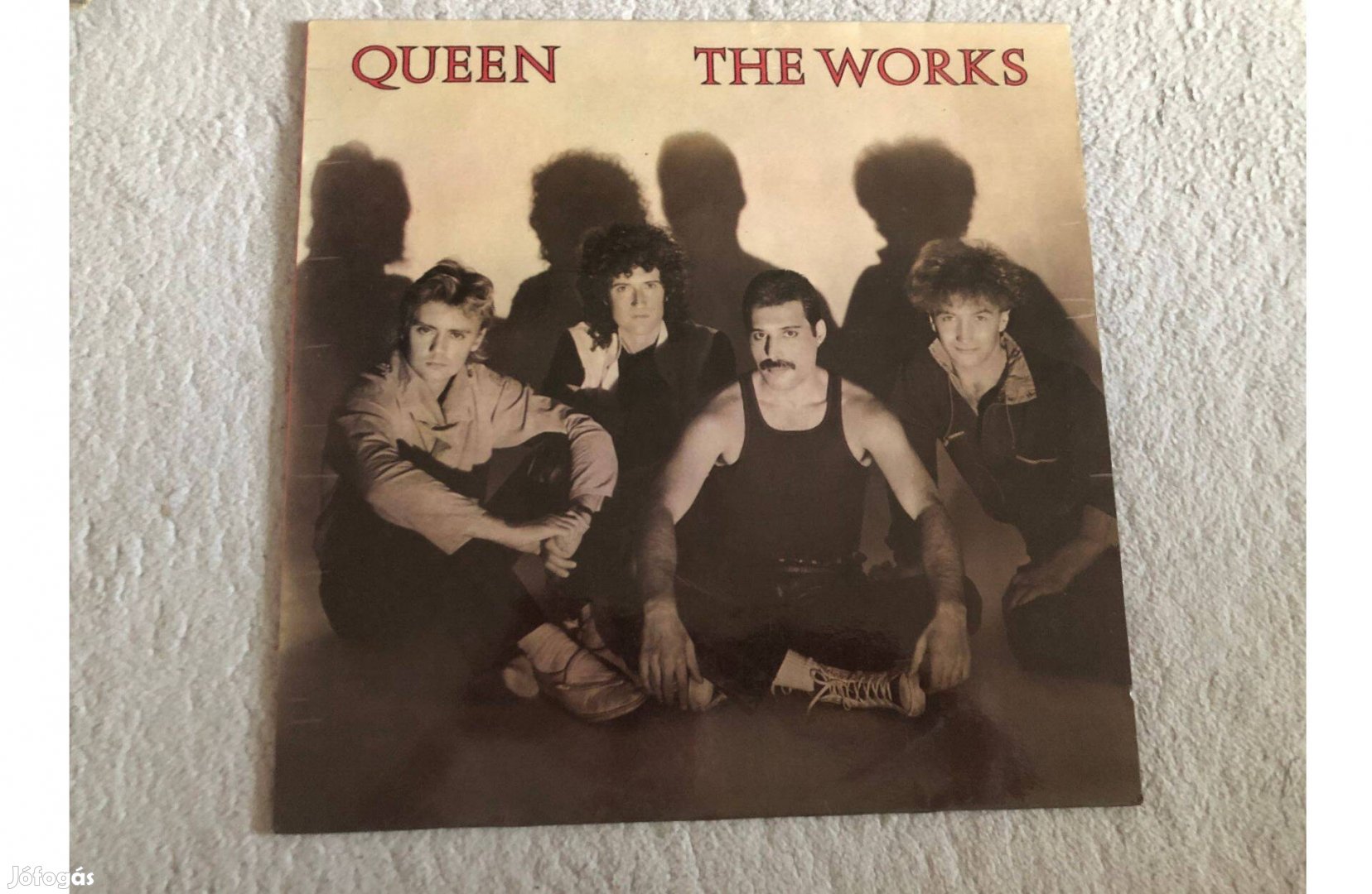Queen - The Works bakelit LP