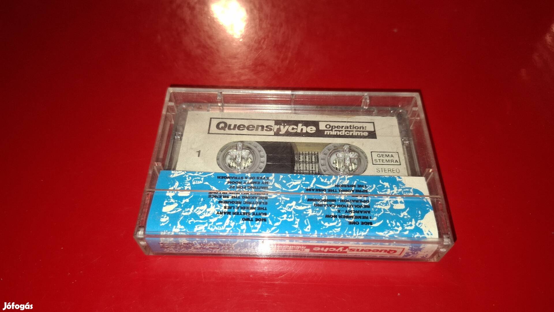 Queensryche Operation Mindcrime Kazetta Unoff. Bulgaria