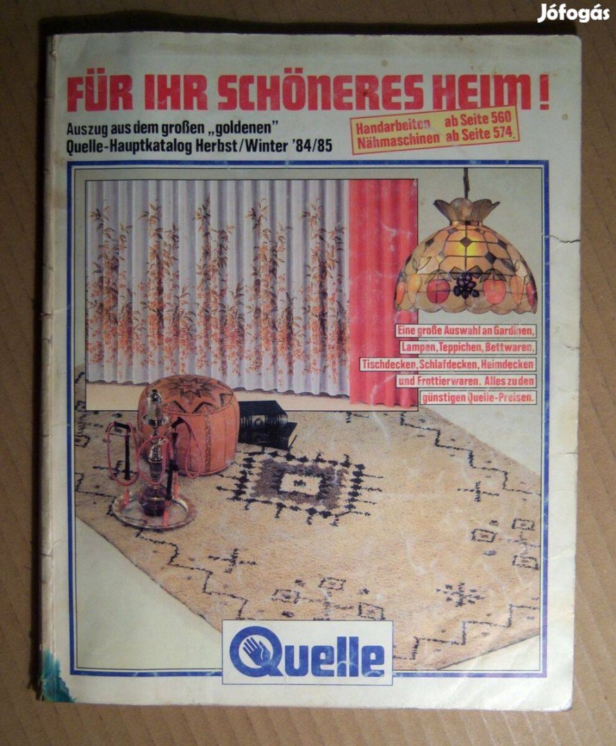 Quelle Hauptkatalog Herbst/Winter 84/85