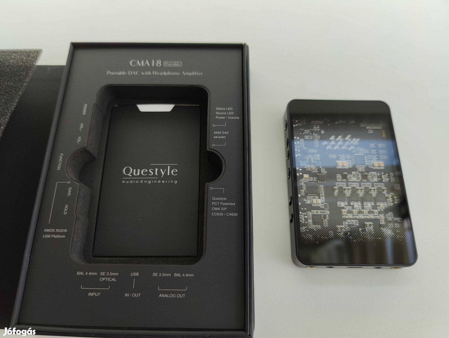 Questyle CMA18P dac/amp fejhallgató erősítő