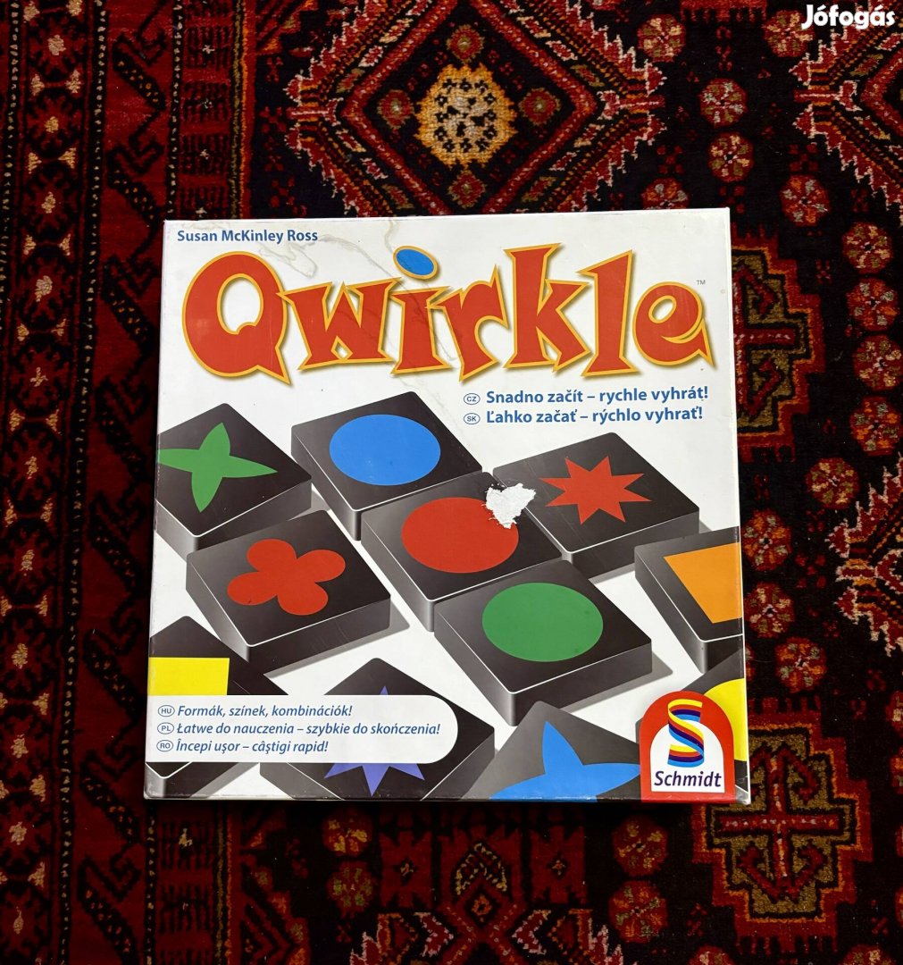 Qwirkle logikai társasjáték