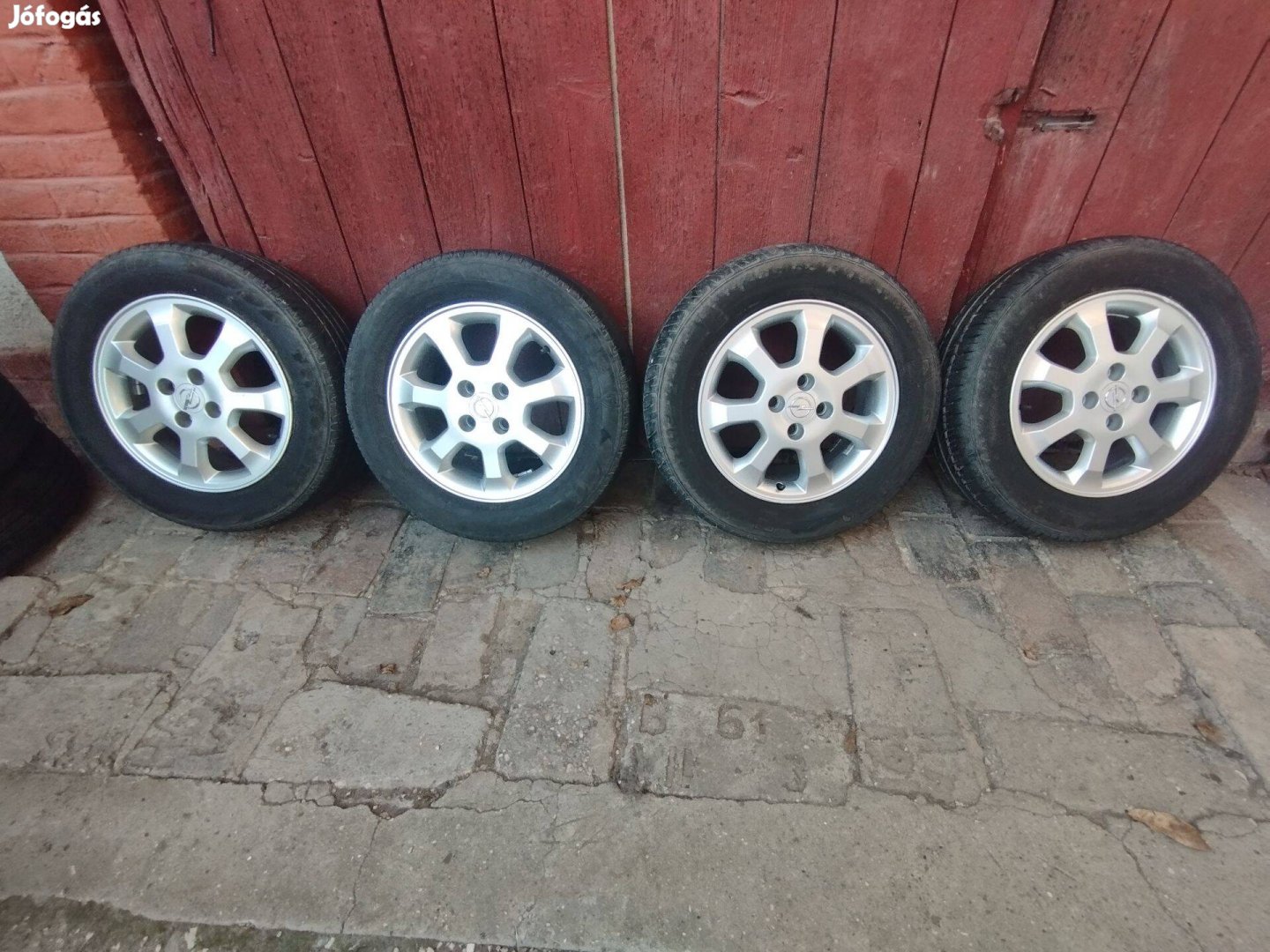 R15 4x100 Gyári Opel alufelni garnitúra