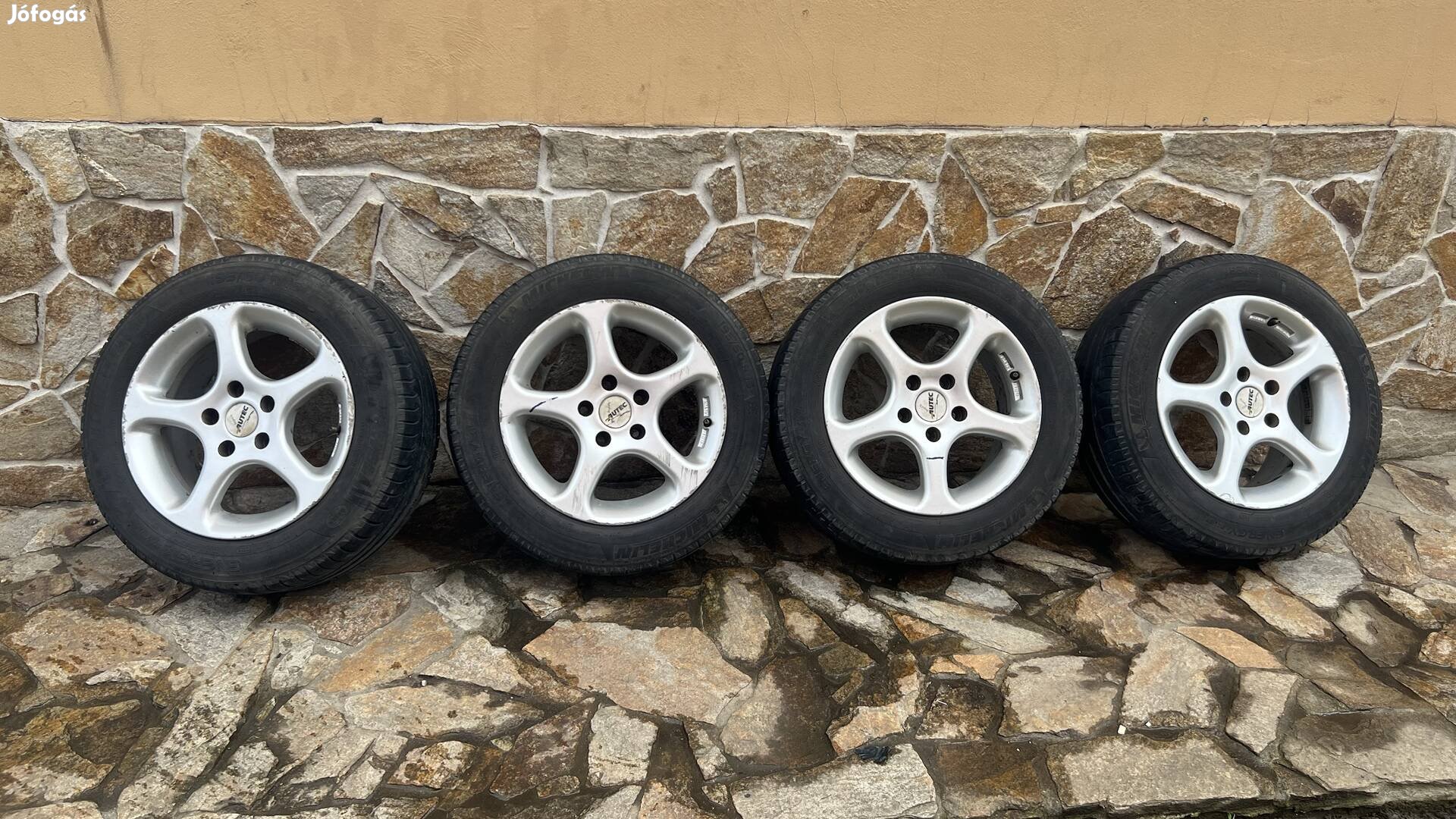 R15 coll Autec alufelni 5x110 195/60-15 nyári gumi