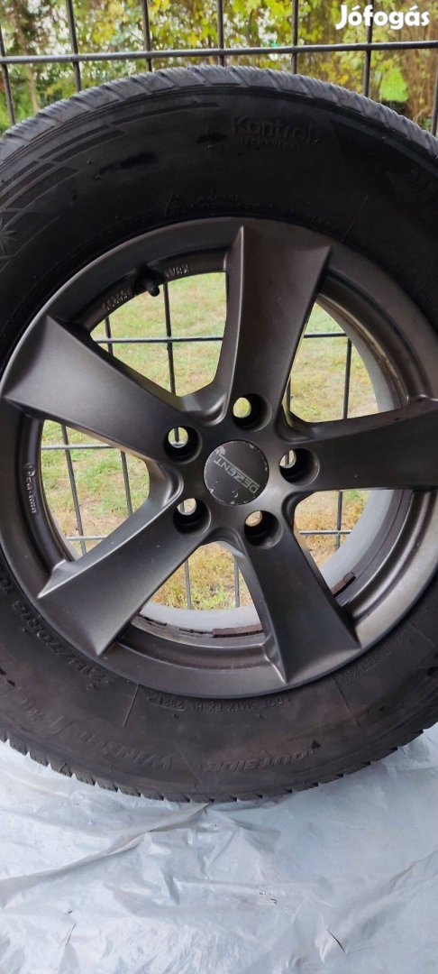 R16 Dezent alufelni Hankook 21570 gumival szerelve eladó
