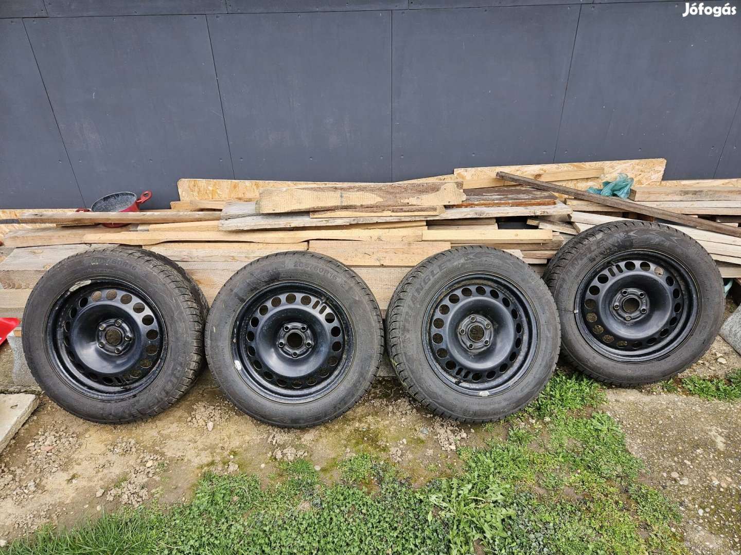 R16 Opel gyári lemezfelni szett