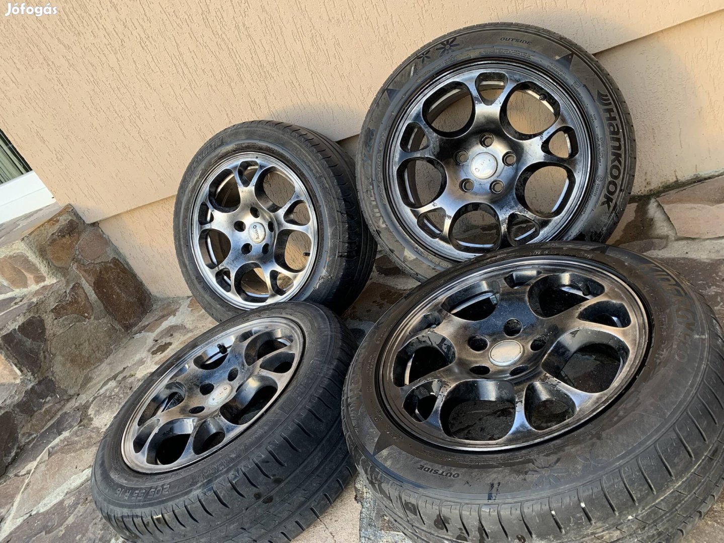 R16 coll 5x112 Alessio alufelni 205/55-16 Vw Skoda Seat Mercedes Audi