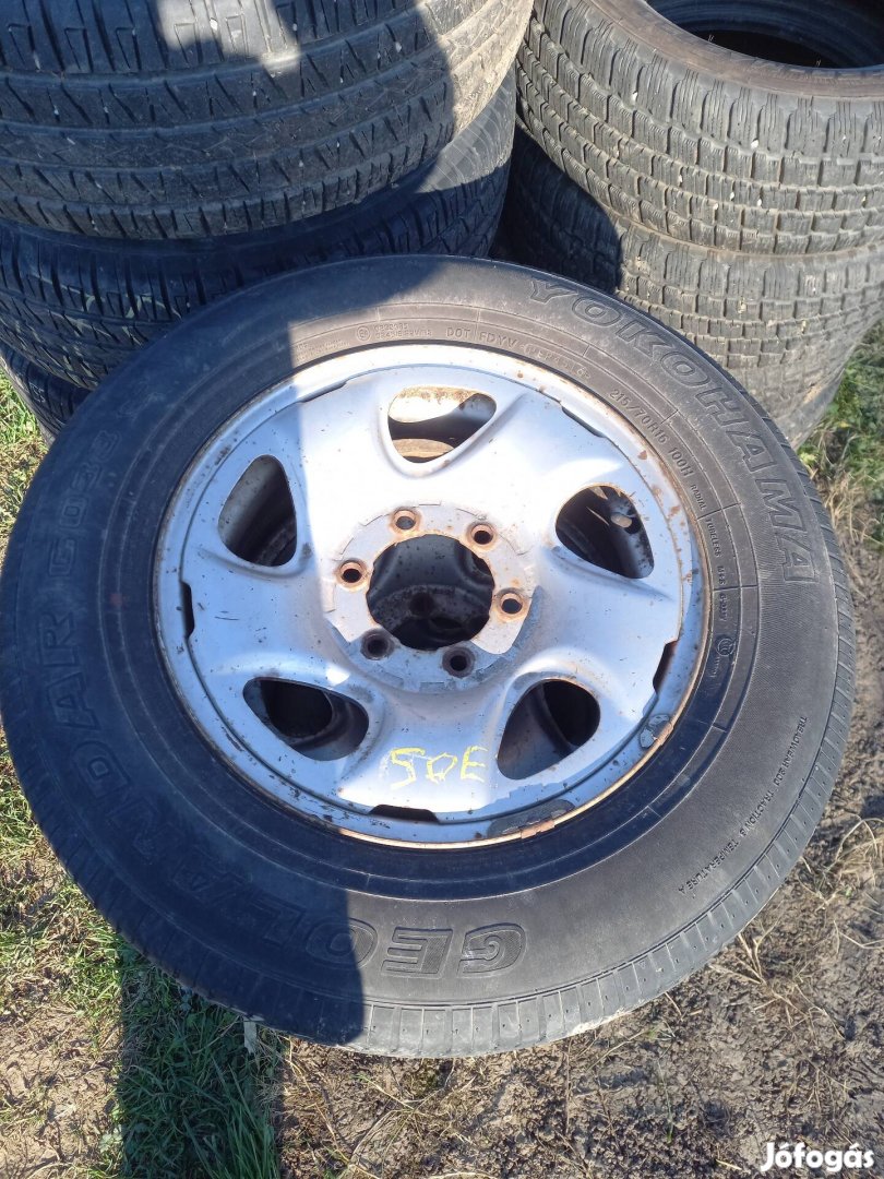 R16 toyota terepjaro lemezfelni garnitura 