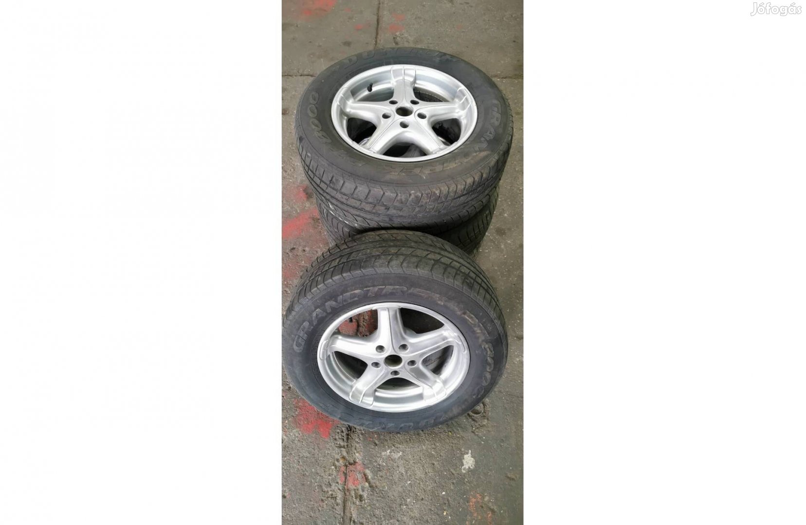 R17 255/60 5x120 BMW alufelni szett