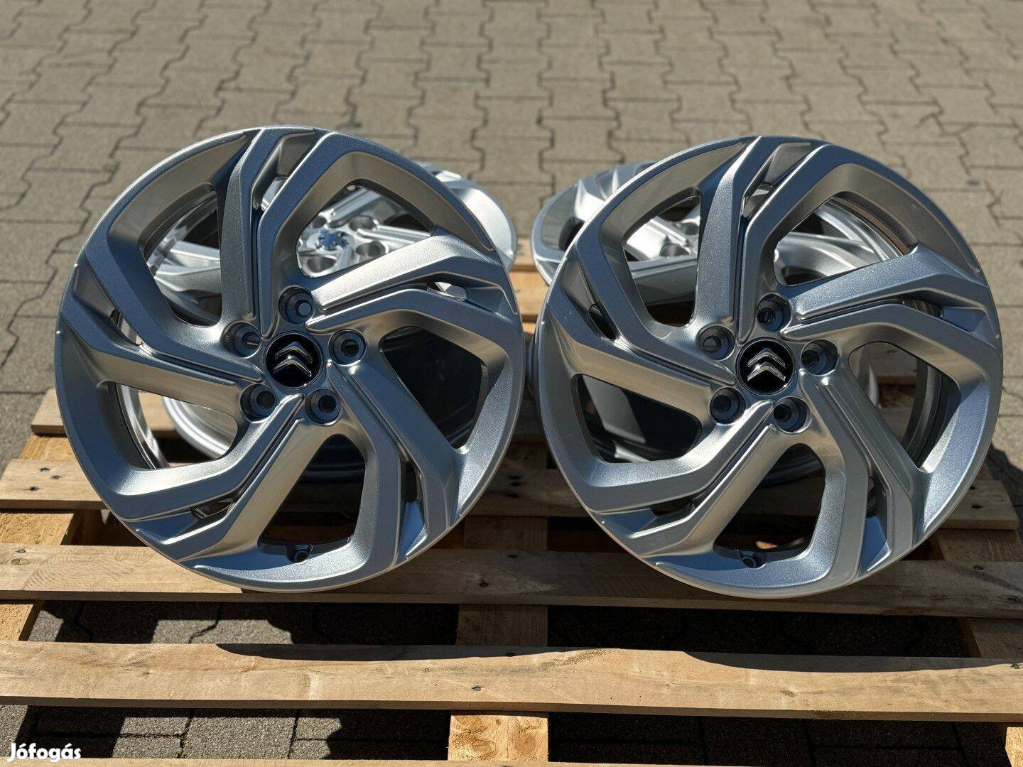 R17 5x108 Original Citroen DS7 peugeot 7J ET44 gyári új alufelnik