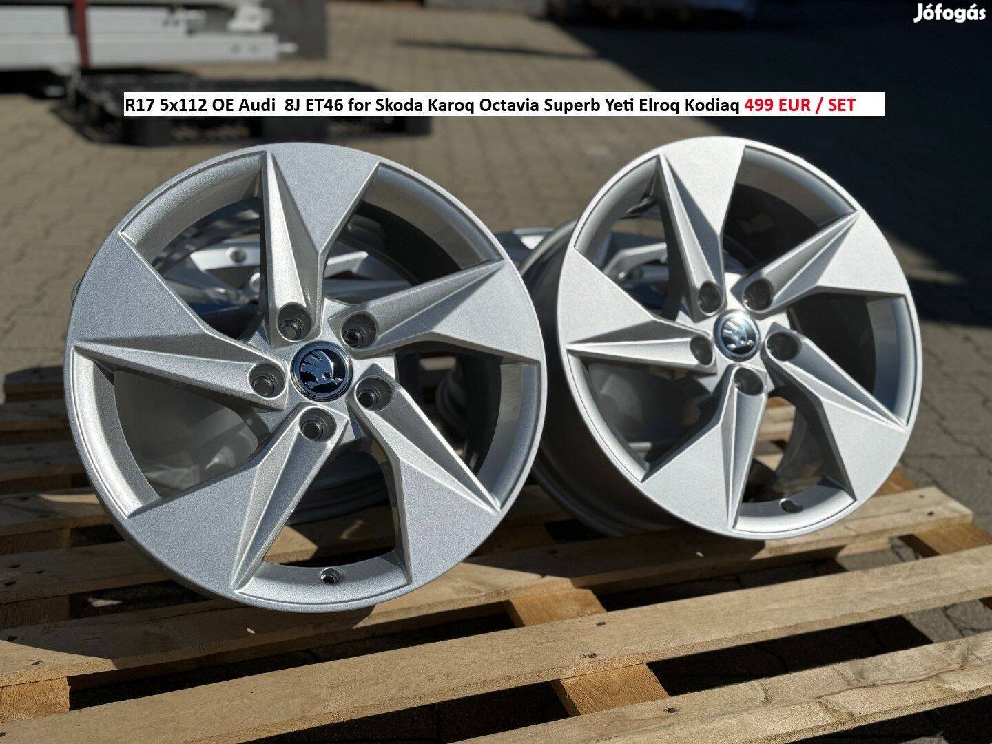 R17 5x112 OE Audi for Skoda Karoq Octavia Superb Yeti Elroq alufelnik