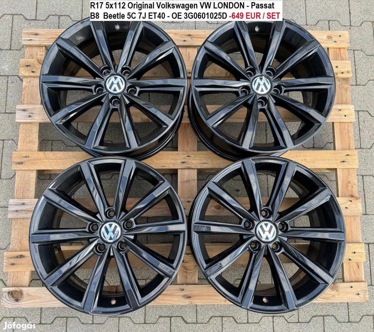 R17 5x112 Original Volkswagen VW London Passat B8 Beetle gyári felnik