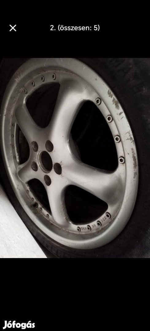 R17,Alufelni téli gumival 5*114