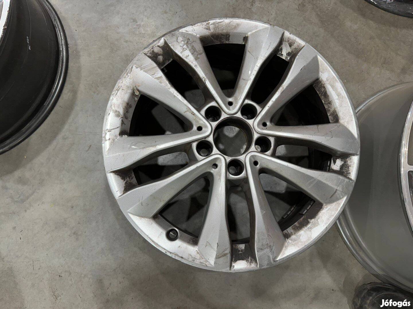 R17 Original Mercedes 7J ET48,5 - A205 401 8000 A2054018000 2db felni
