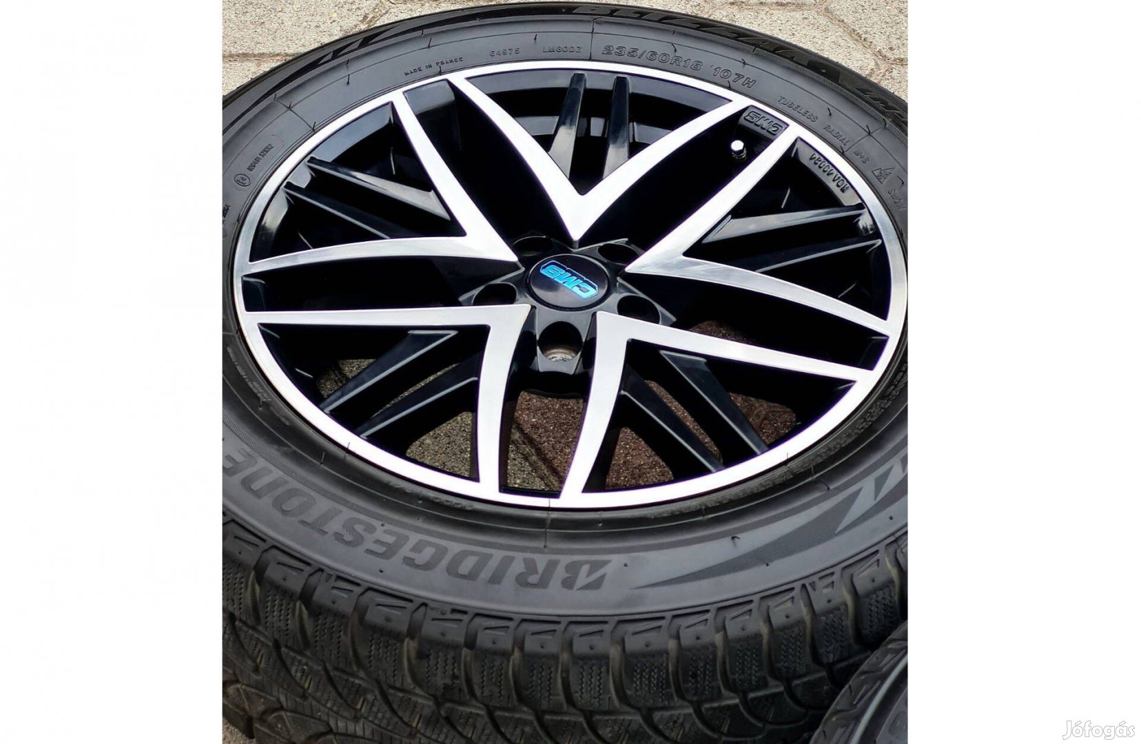 R18 5X114.3 ET40 prémium felni + ingyen téli gumi szett 4db újszerű