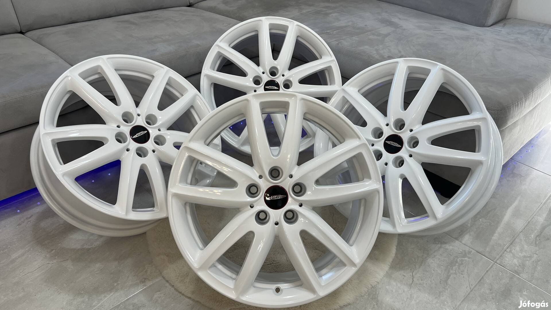 R18 5x112 Mini Jcw Grip Spoke 520 alufelni white / fehér
