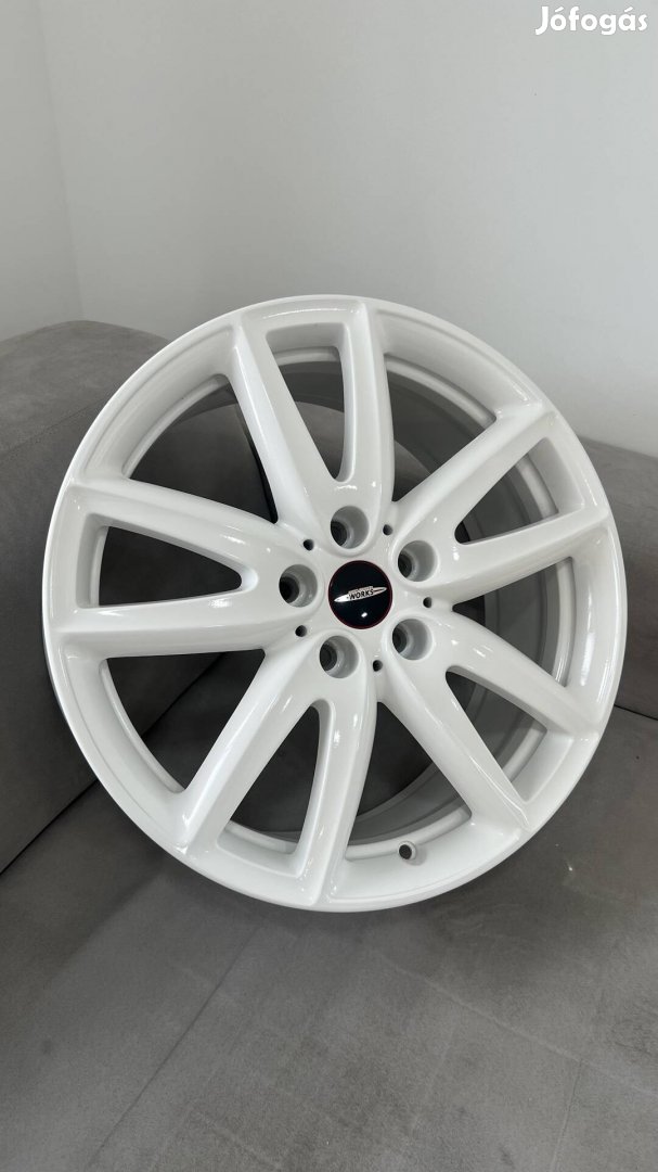 R18 5x112 Mini Jcw Grip Spoke 520 alufelni white / fehér 