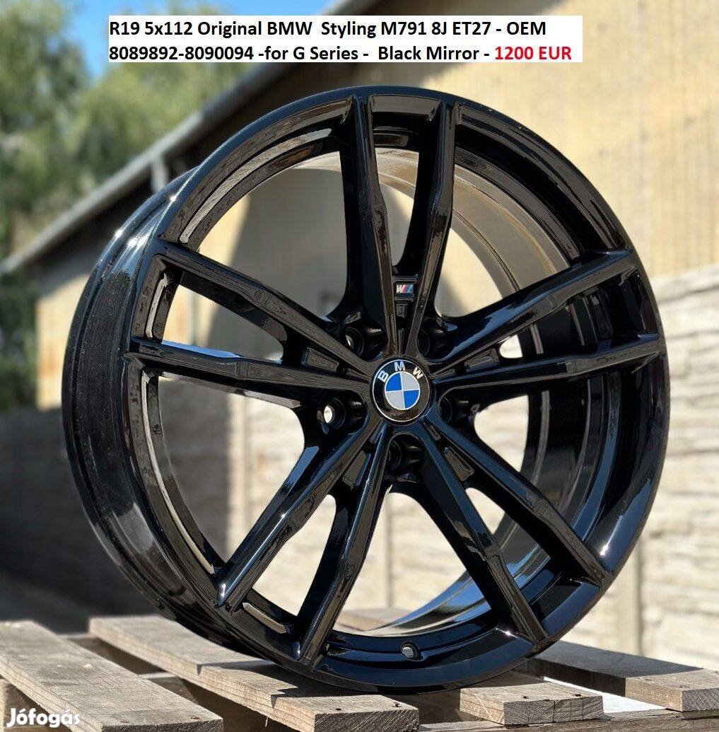 R19 5x112 Original BMW Styling M791 8J ET27 gyári alufelnik felnik 19"