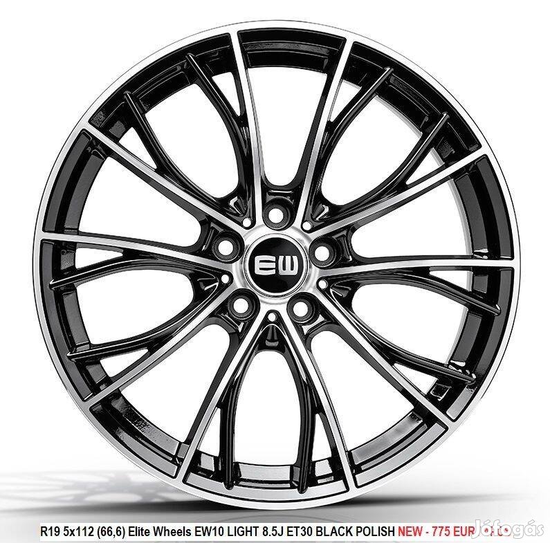 R19 5x112 (66,6) Elite Wheels EW10 Light 8.5J ET30 új felnik - bmw 19"