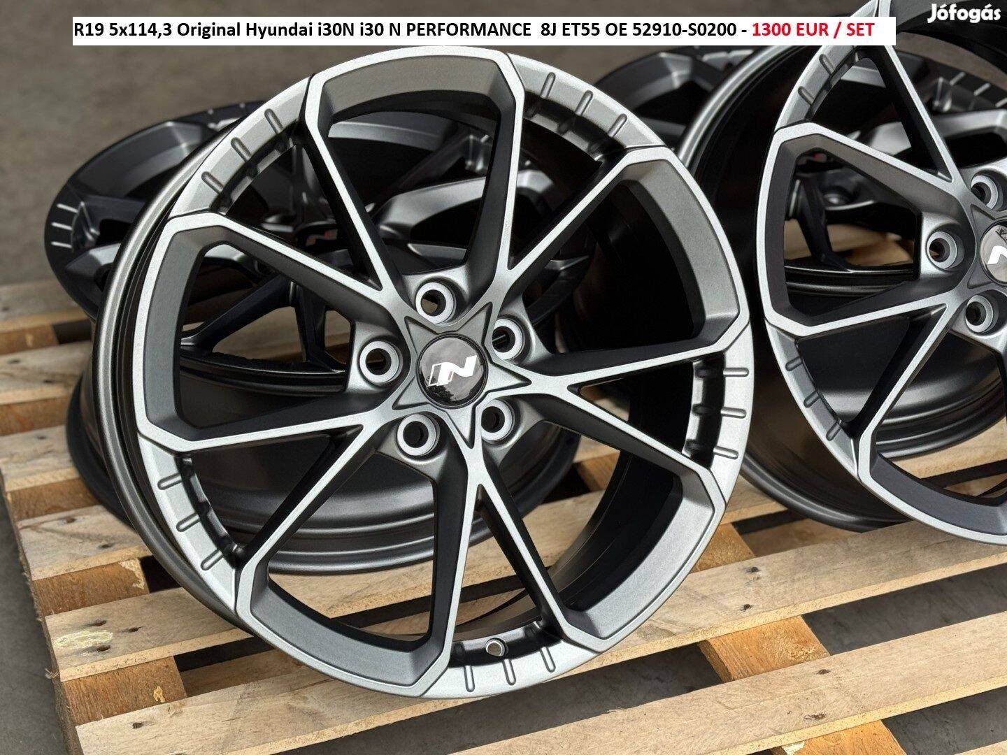 R19 5x114,3 Original Hyundai i30 N Performance 8J ET55 gyári felnik