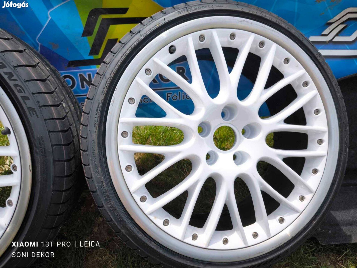 R19 BBS Spedline 2 rézes agy közép 70,1mm-re marva