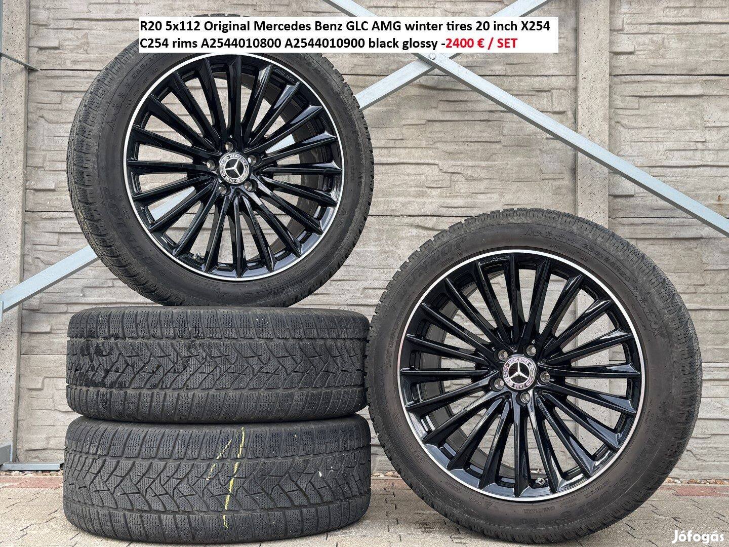 R20 5x112 Original Mercedes Benz GLC AMG X254 C254 alufelnik felnik