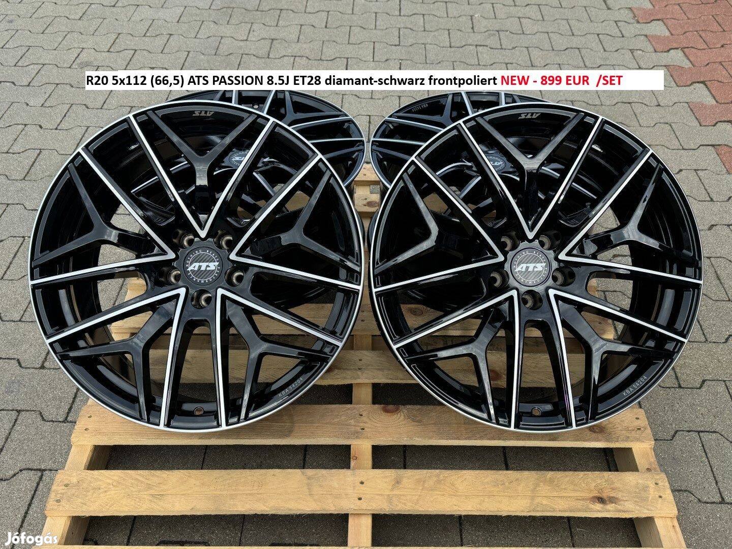 R20 5x112 (66,5) ATS Passion 8.5J ET28 új felnik alufelnik 20" 20col