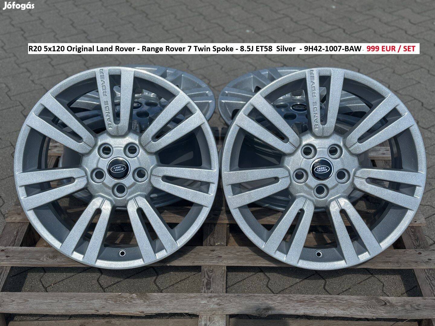 R20 5x120 Original Land Rover - Range Rover gyári felni alufelni 20"
