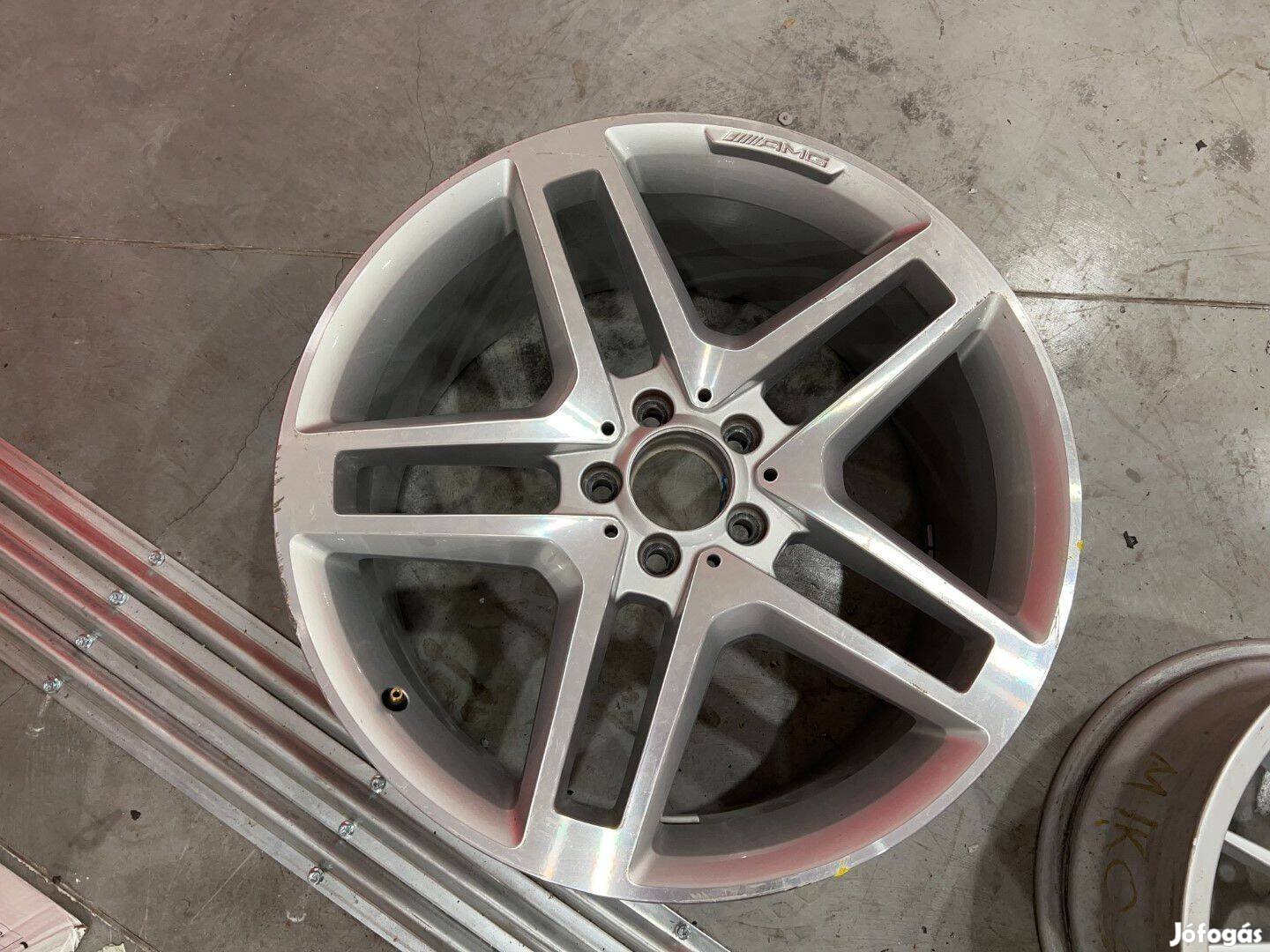 R20 Original Mercedes 9.5J ET57 - A204 401 6702 A2044016702 1 db felni