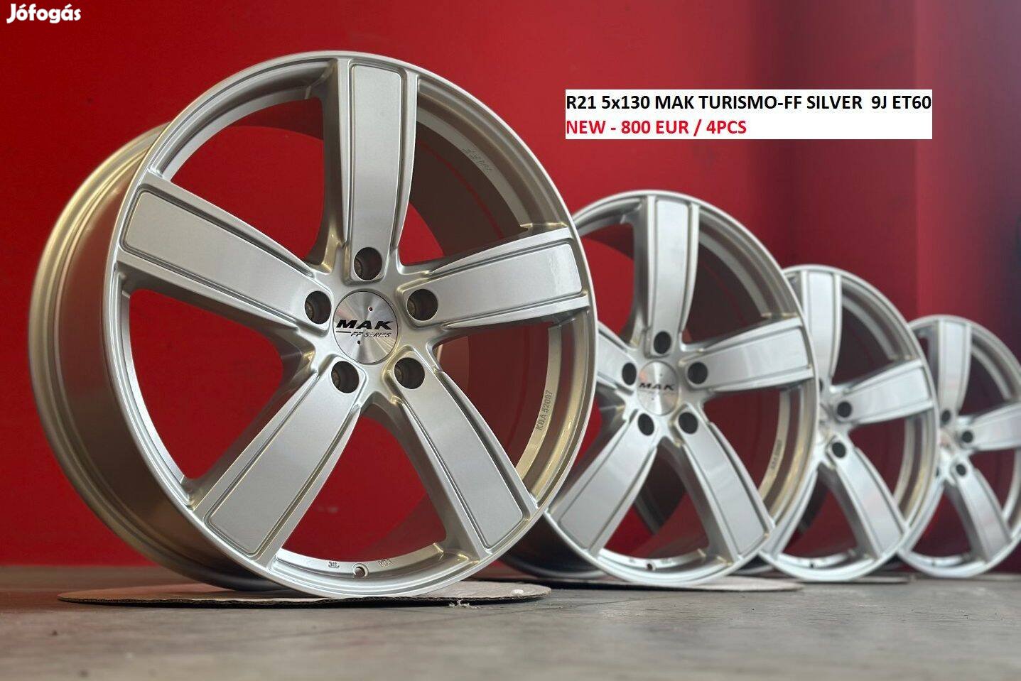 R21 5x130 MAK új felnik. audi Q7 , VW touareg 9x21 21" felni alufelni