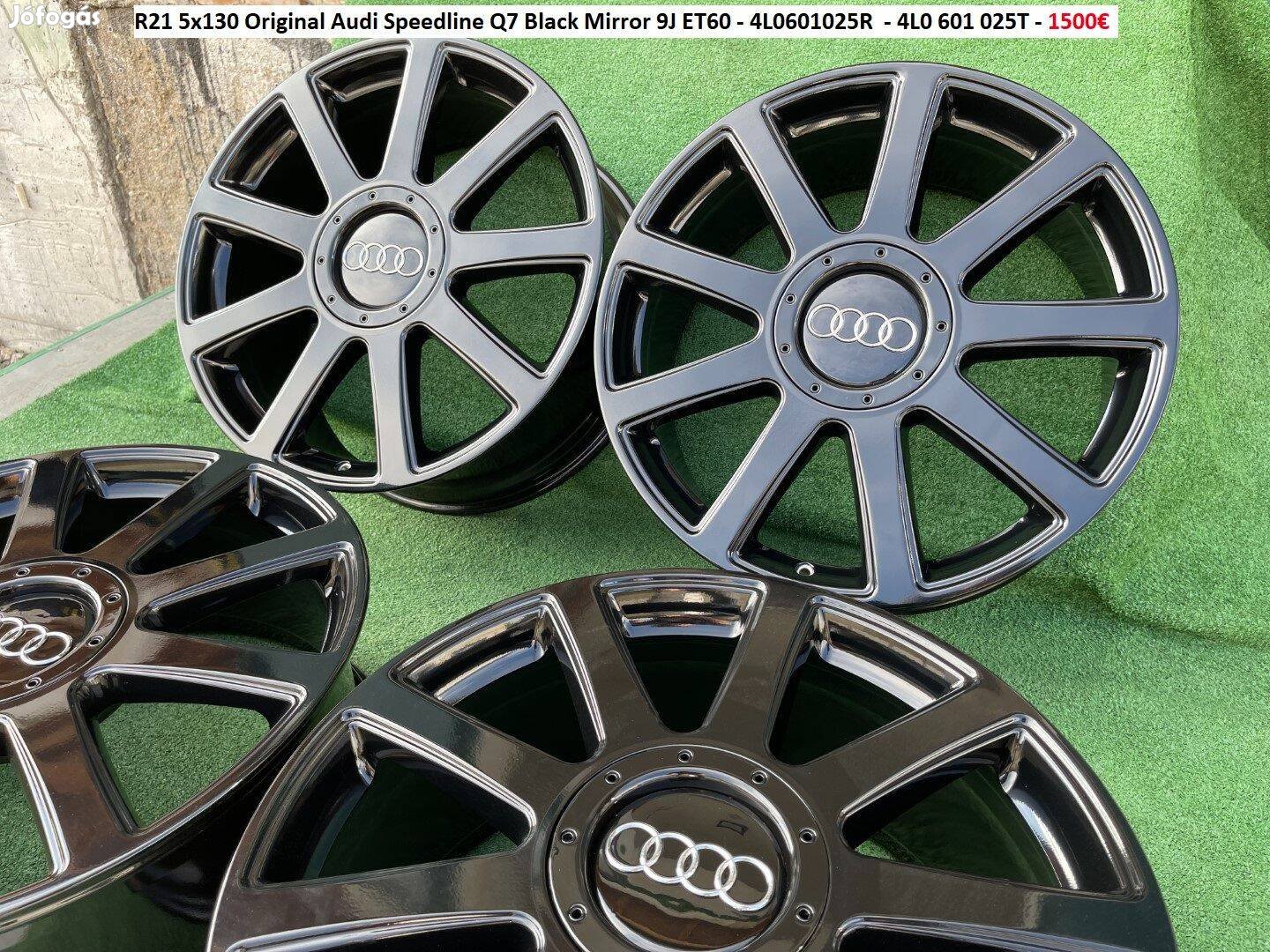 R21 5x130 Original Audi Speedline Q7 gyári felnik alufelnik 21" 21col