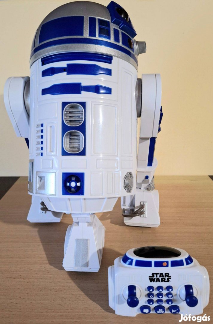 R2D2 Star Wars interaktív droid - távirányítós