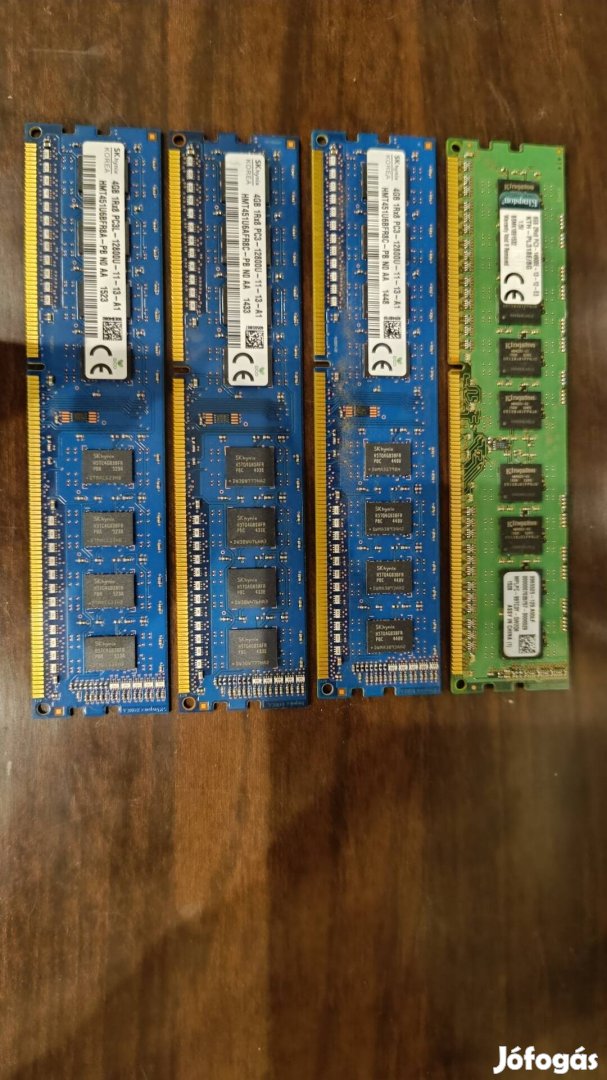 RAM 4/8 GB DDR3 memória Kingston, Hynix