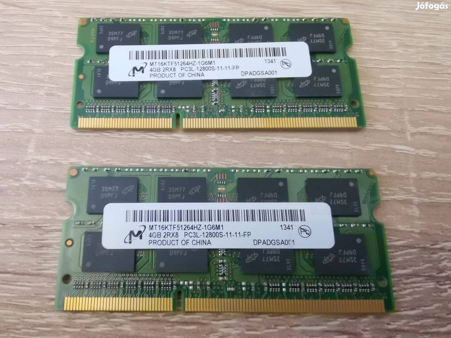 RAM Micron 2*4GB DDR3 1600MHz MT16KTF51264HZ-1G6M1