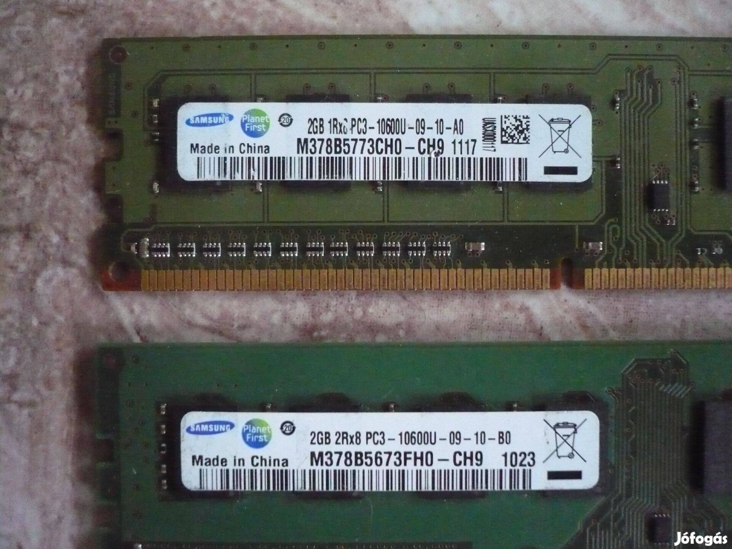 RAM Samsung 2X2GB DDR3 1333MHz M378B5673FH0-CH9