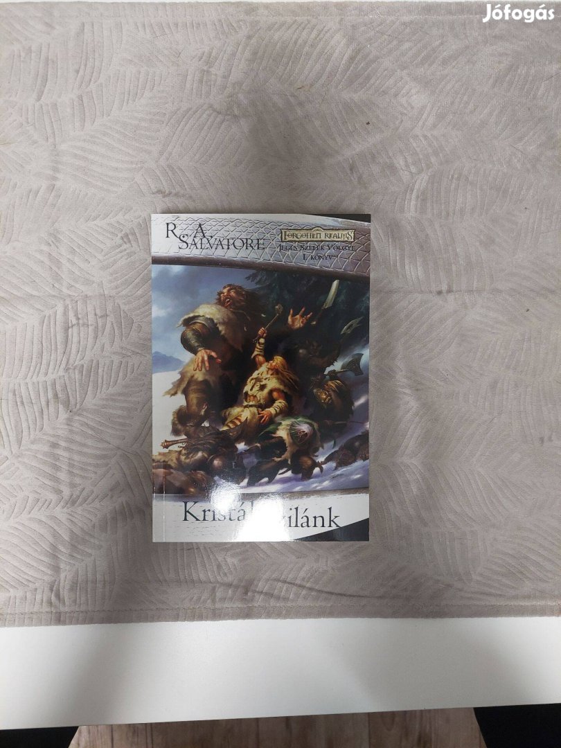 RA Salvatore - kristályszilánk, új