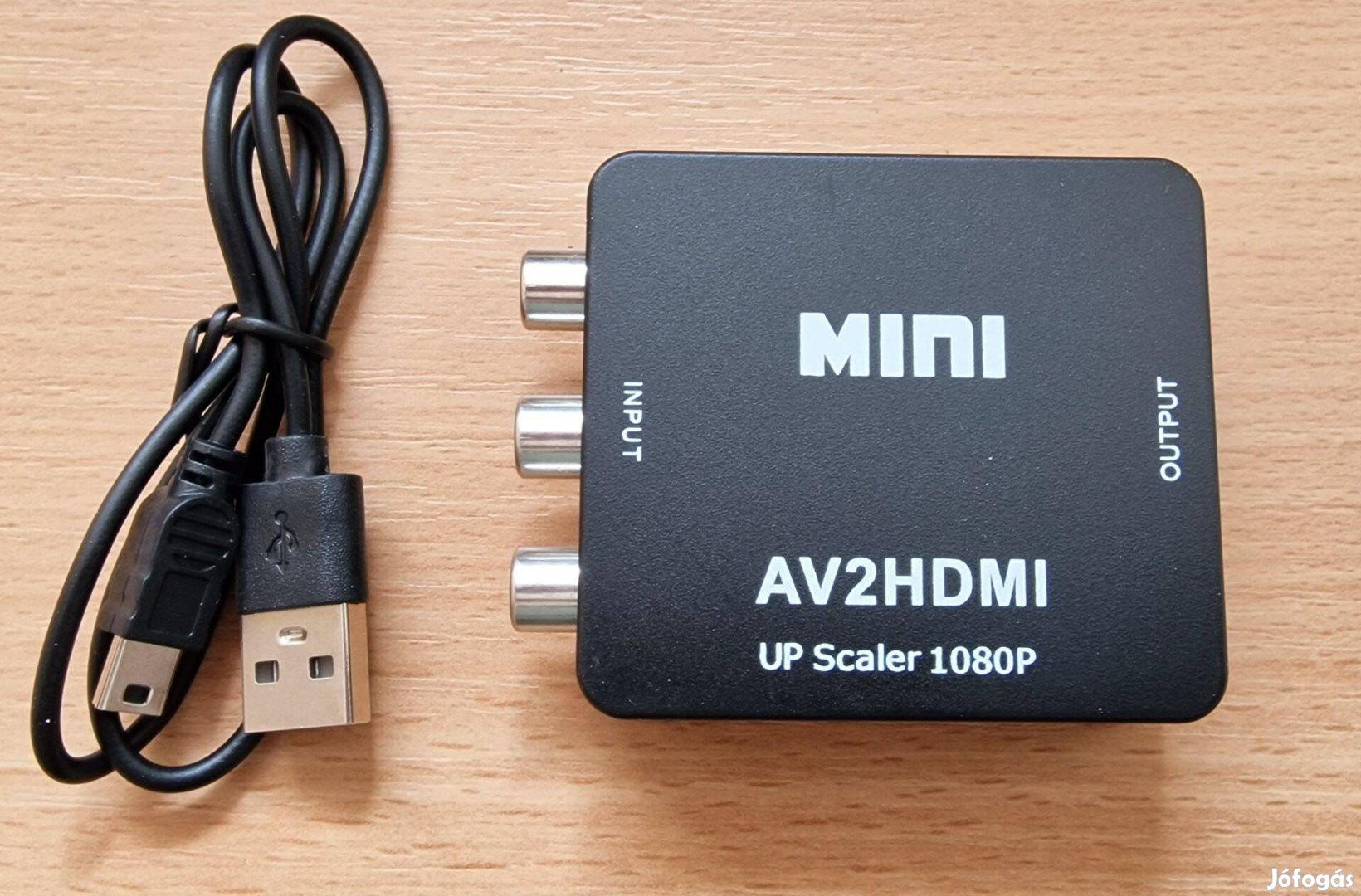RCA AV HDMI kompatibilis átalakító AV 1080P NTSC PAL