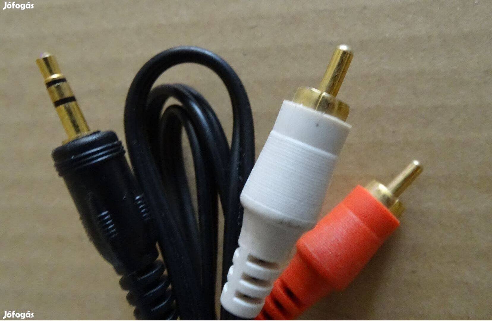 RCA és 3,5mm jack kábel