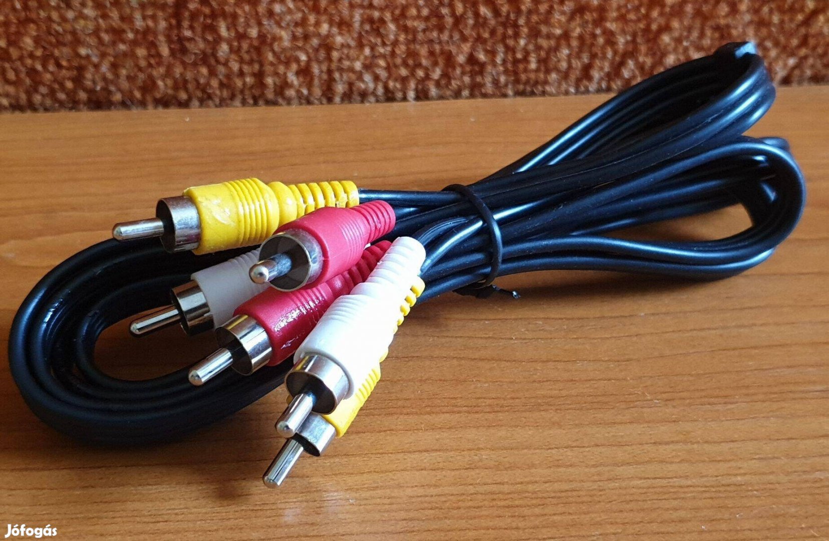 RCA video audio kábel 1,5m újszerű