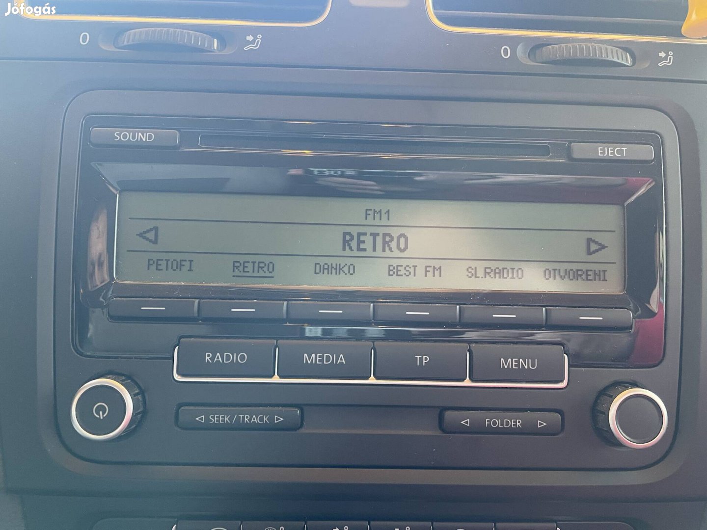 RCD310 Volkswagen gyári autó rádió CD