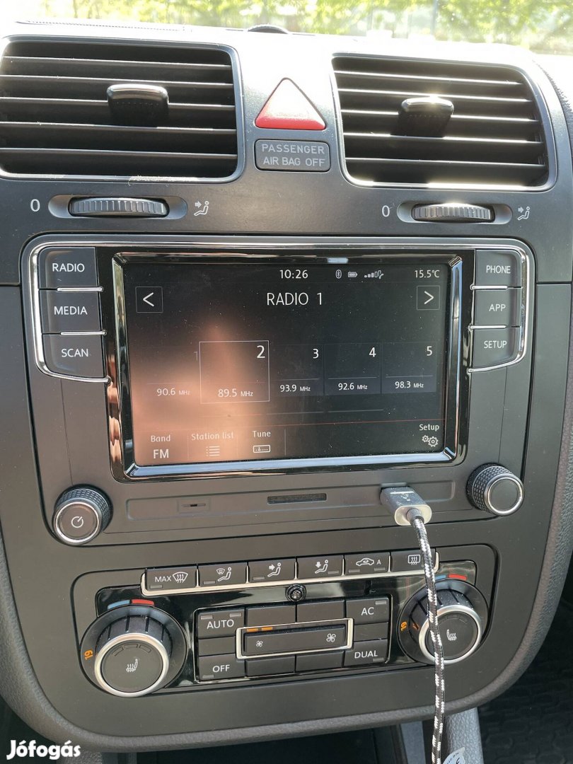 RCD 360 Pro 2 vw golf rádió