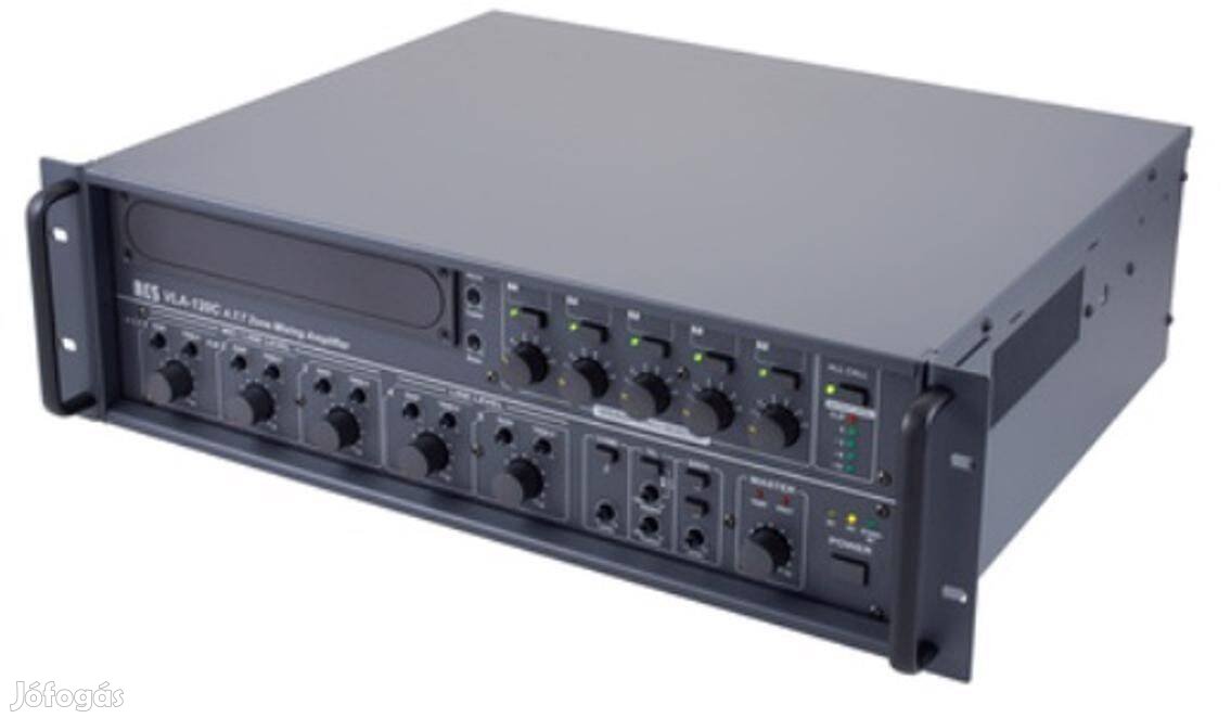 RCS VLA 120C erősítő, fantomtápos