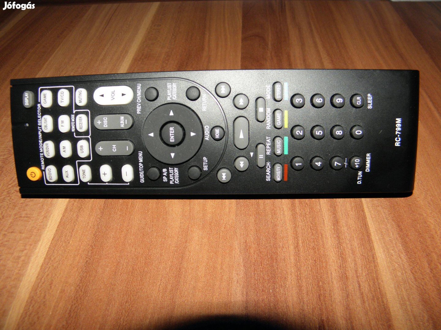 RC 799 M táv, Onkyo TX-SR 313-hoz