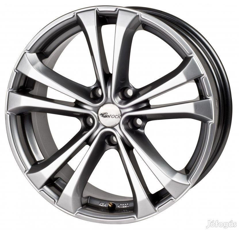RC RC17 CSS - Króm ezüst 8X18 5X114,3 ET48 CB72,6 | alufelni |
